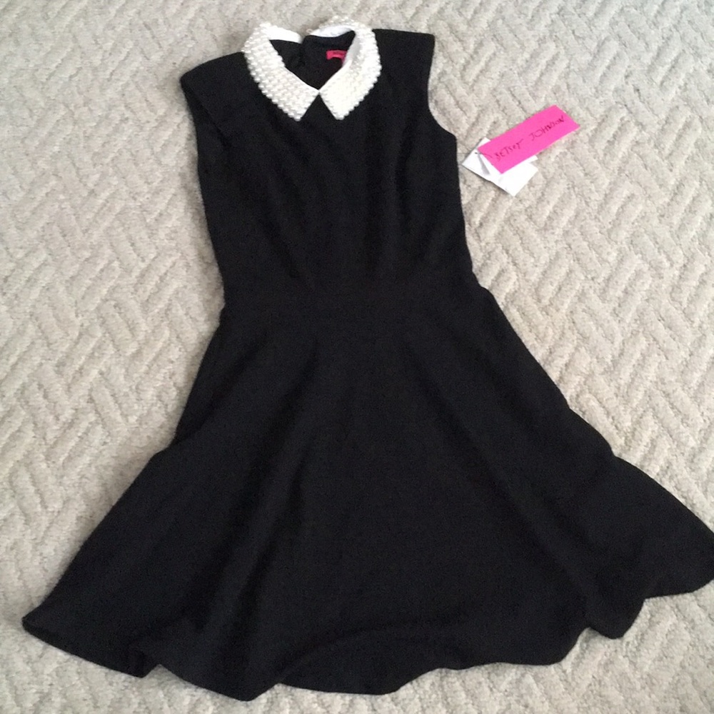 Black cocktail dress